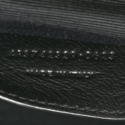 Saint Laurent Velvet Mixed Matelasse Triquilt Small Monogram Satchel Dark Vintage Olive 7 of 9