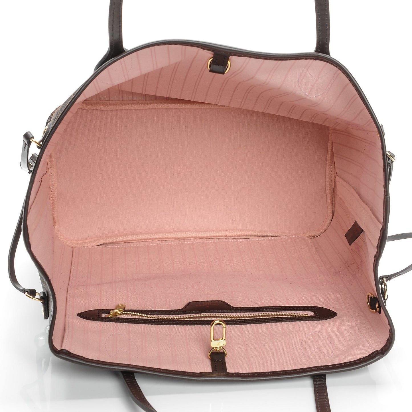 Damier Ebene Neo Neverfull MM Rose Ballerine