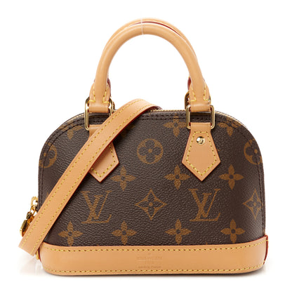 Louis Vuitton Monogram Nano Alma 1 of 9