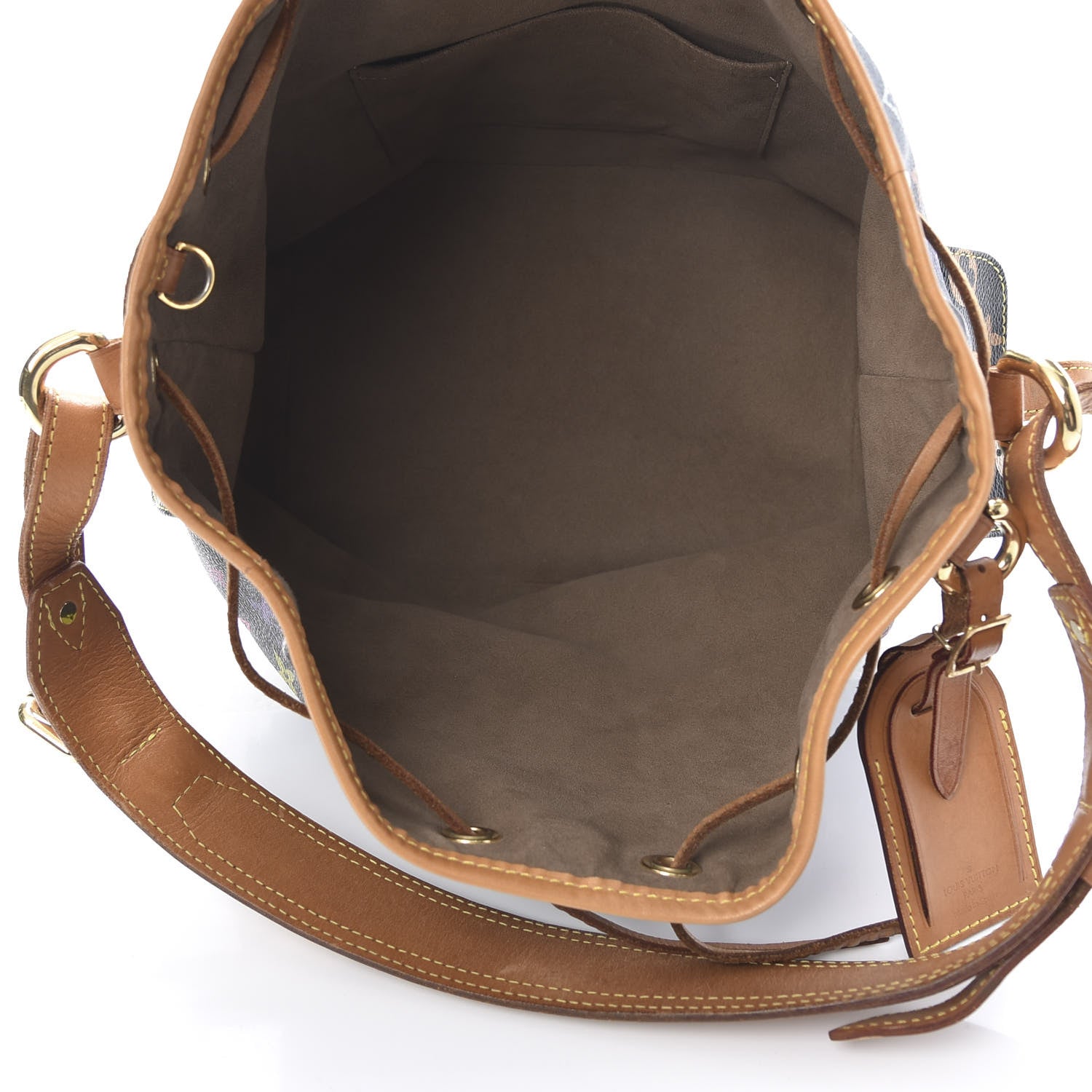 Louis Vuitton Monogram Multicolor Petit Noe Black 5 of 16