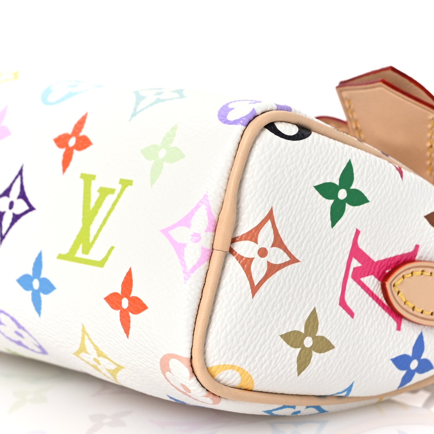 Louis Vuitton LV X TM Monogram Multicolor Nano Speedy White 9 of 11