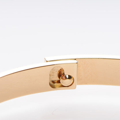 Hermes 18K Yellow Gold PM Collier De Chien Bracelet LG 5 of 6