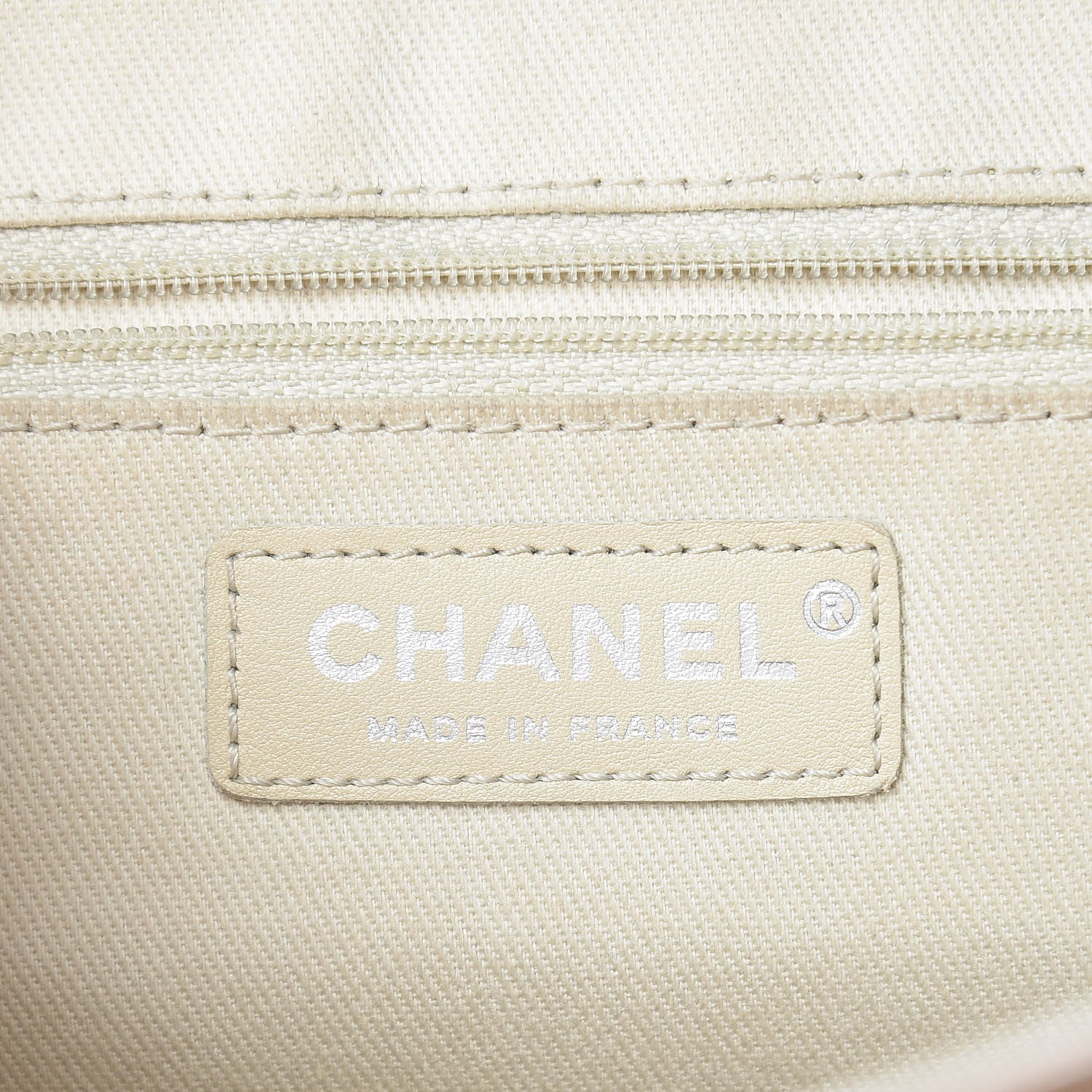Chanel Caviar Large Half Moon Flap Dark Beige 6 of 13