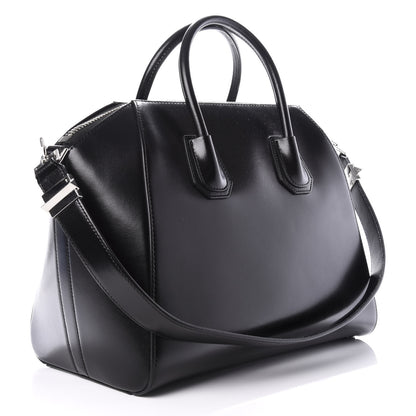 Givenchy Shiny Lord Calfskin Medium Antigona Black 4 of 11