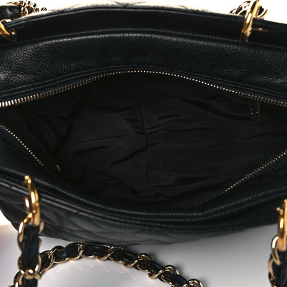 Chanel Caviar Quilted Petit Timeless Tote PTT Black 5 of 9