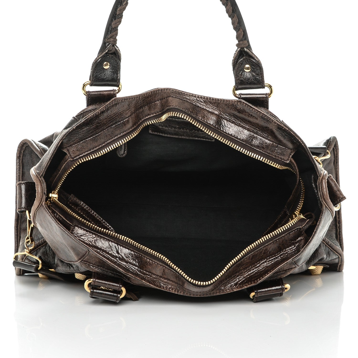 Balenciaga Agneau Giant 21 Gold Hardware Part Time Charbon 5 of 10