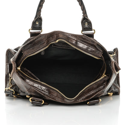 Balenciaga Agneau Giant 21 Gold Hardware Part Time Charbon 5 of 10