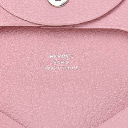 Hermes Chevre Mysore Bastia Coin Purse Rose Sakura 6 of 8