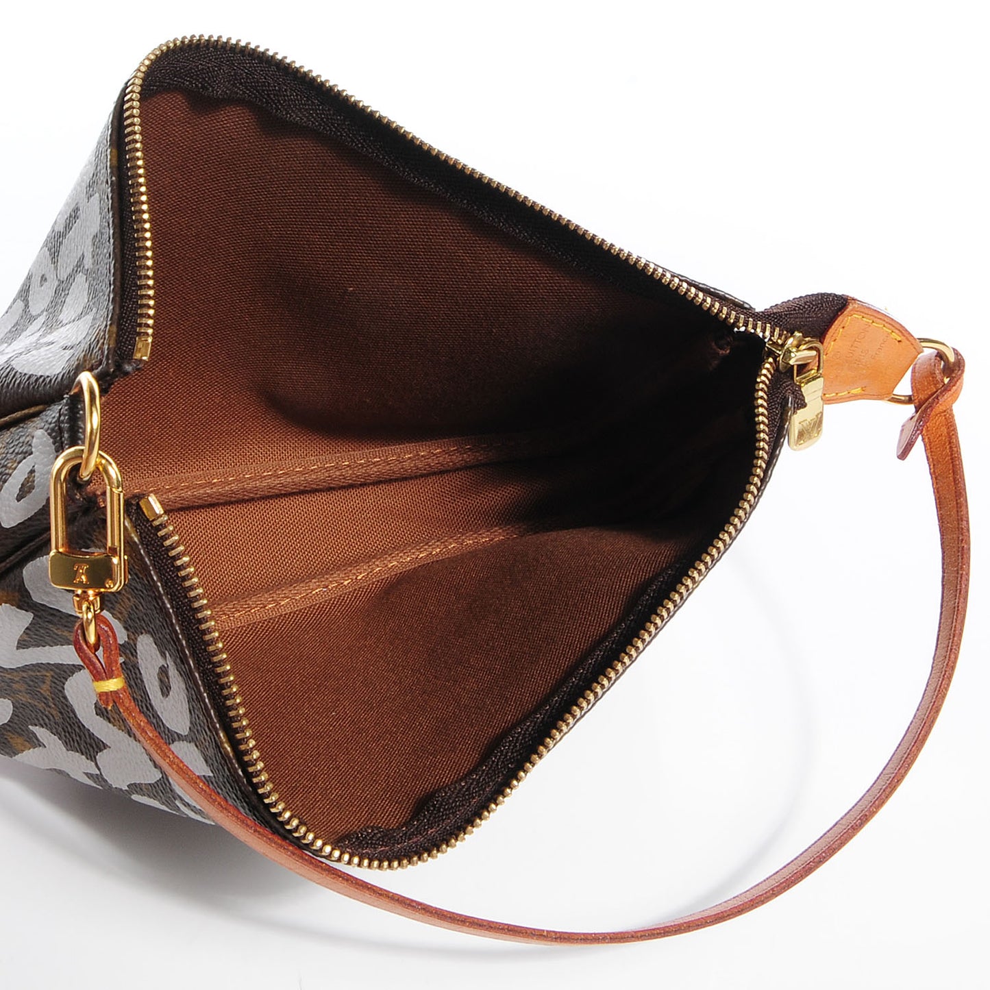 Monogram Graffiti Pochette Accessories Silver