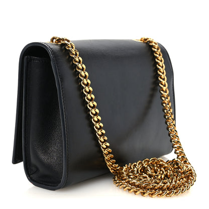 Saint Laurent Calfskin Small Classic Monogram Kate Tassel Satchel Black 3 of 11