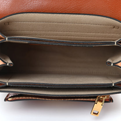 Givenchy Goatskin Small GV3 Shoulder Bag Chestnut 4 of 4