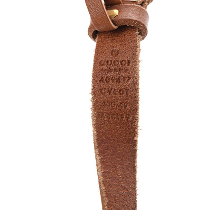 Gucci Faded Calfskin Double G 20mm Belt 100 40 Cuir 3 of 9