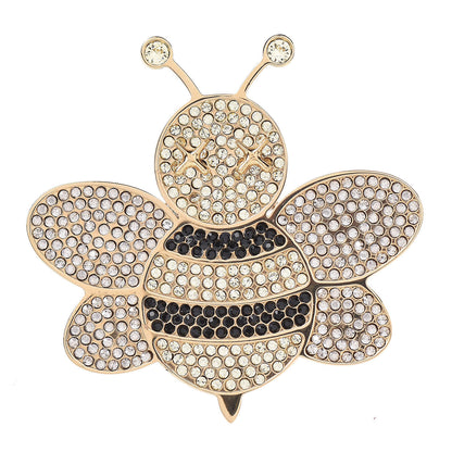 Christian Dior Crystal Bee Kaws Brooch Gold 1 of 5