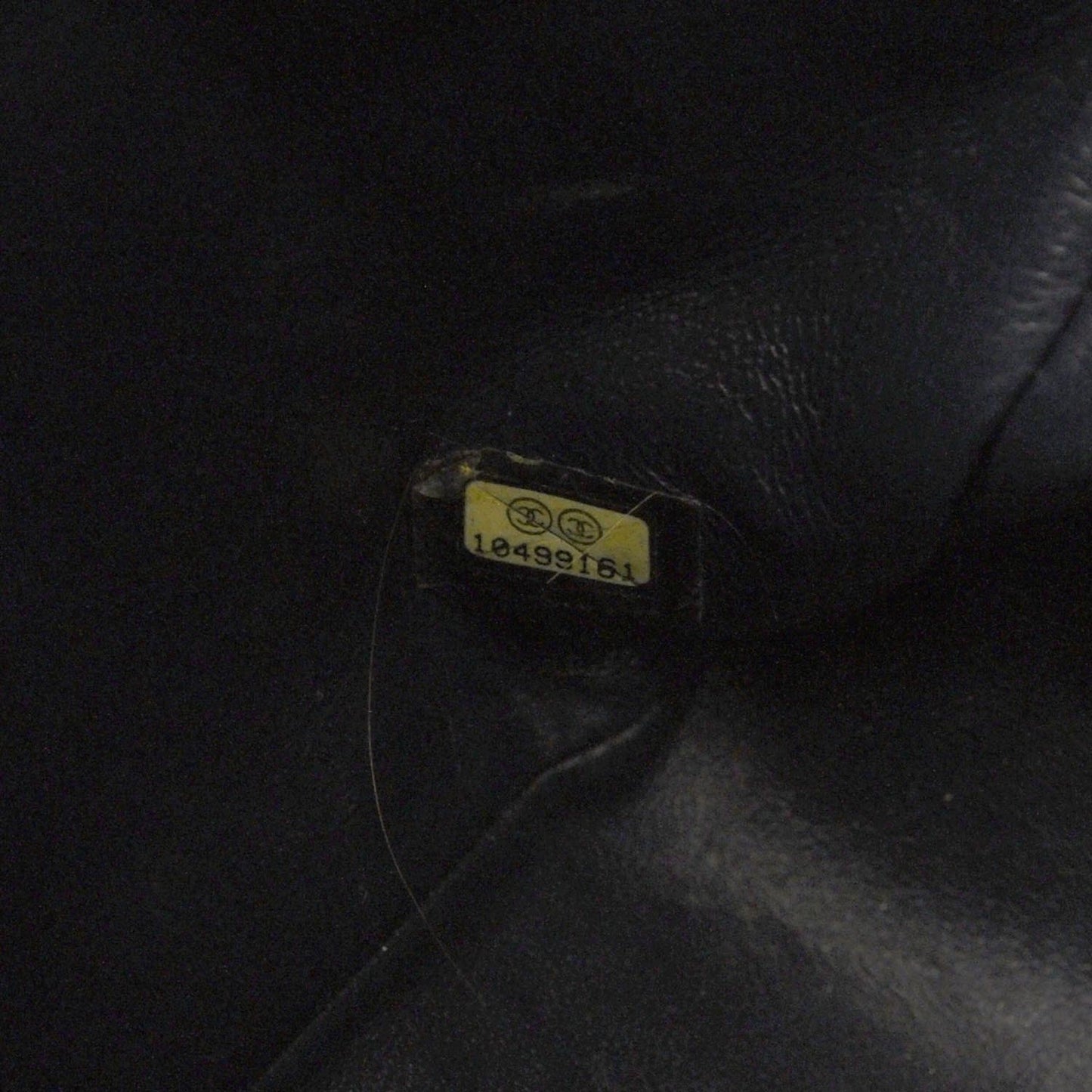 Caviar Jumbo Single Flap Navy Blue