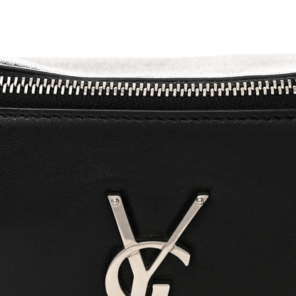 Saint Laurent Lambskin Monogram Belt Bag Black 8 of 10
