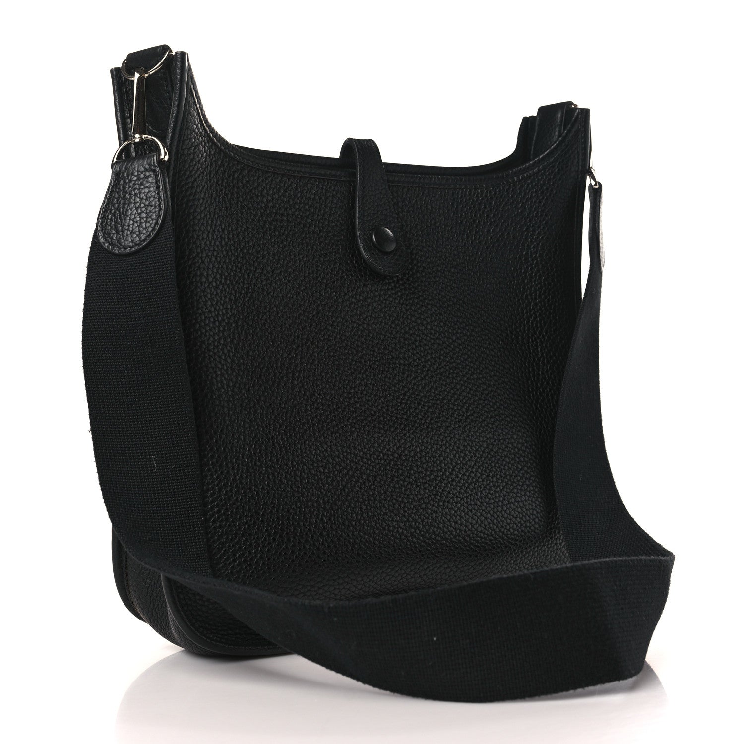 Hermes Taurillon Clemence Evelyne PM Black 3 of 9