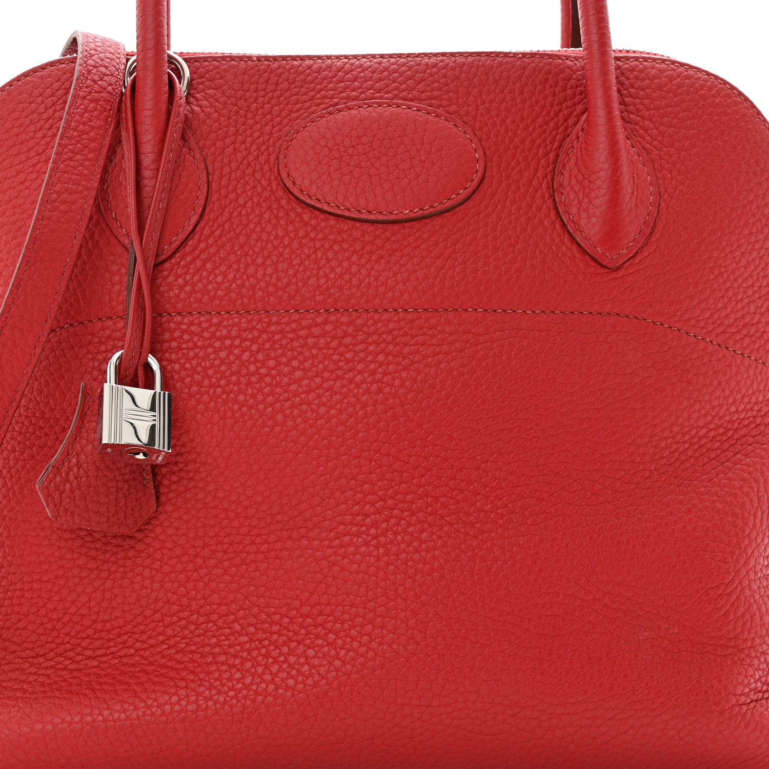 Hermes Taurillon Clemence Bolide 31 Rouge Garance 7 of 16