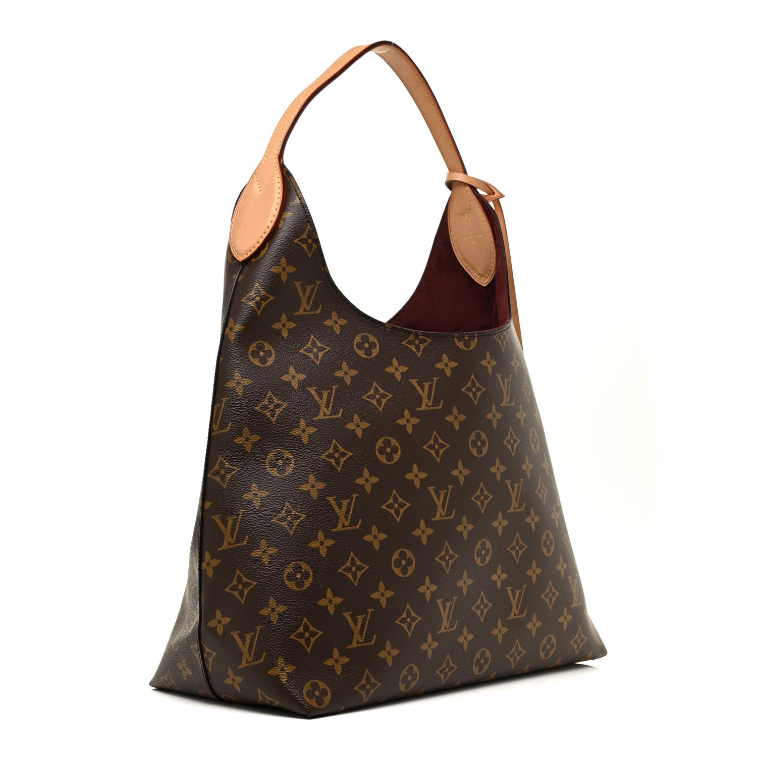 Louis Vuitton Monogram Flower Hobo Beige 3 of 13
