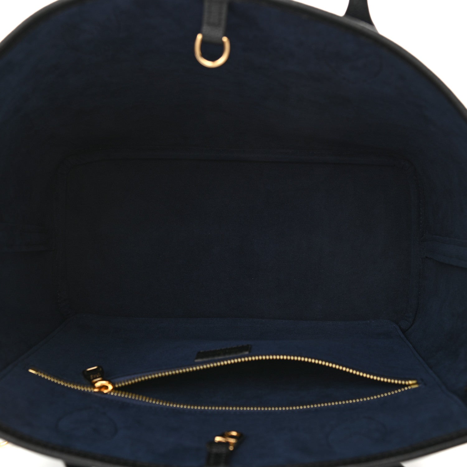 Louis Vuitton Empreinte Monogram Giant Neverfull MM Black 6 of 12