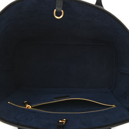 Louis Vuitton Empreinte Monogram Giant Neverfull MM Black 6 of 12