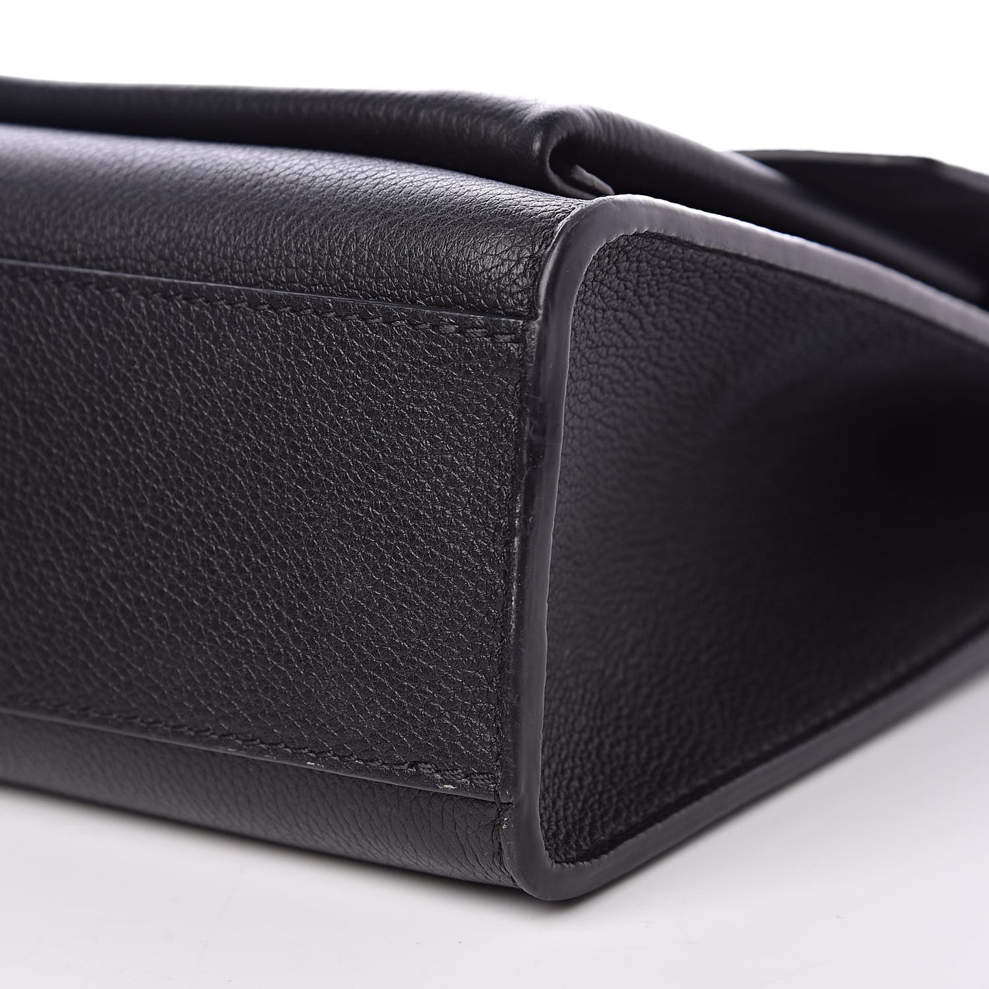 Soft Calfskin My Lockme Chain Bag BB Black