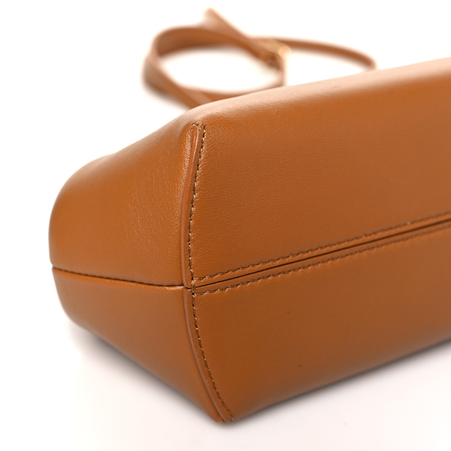 Fendi Shiny Nappa Small Fendi First Caramello 9 of 10