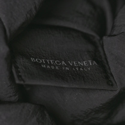 Bottega Veneta Nylon Jacquard Wristlet Pouch Black 6 of 8