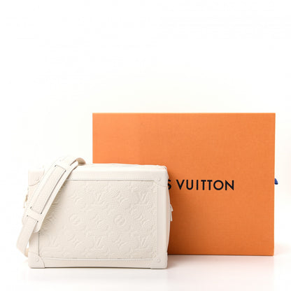 Louis Vuitton Taurillon Monogram Solar Ray Soft Trunk Powder White 9 of 9