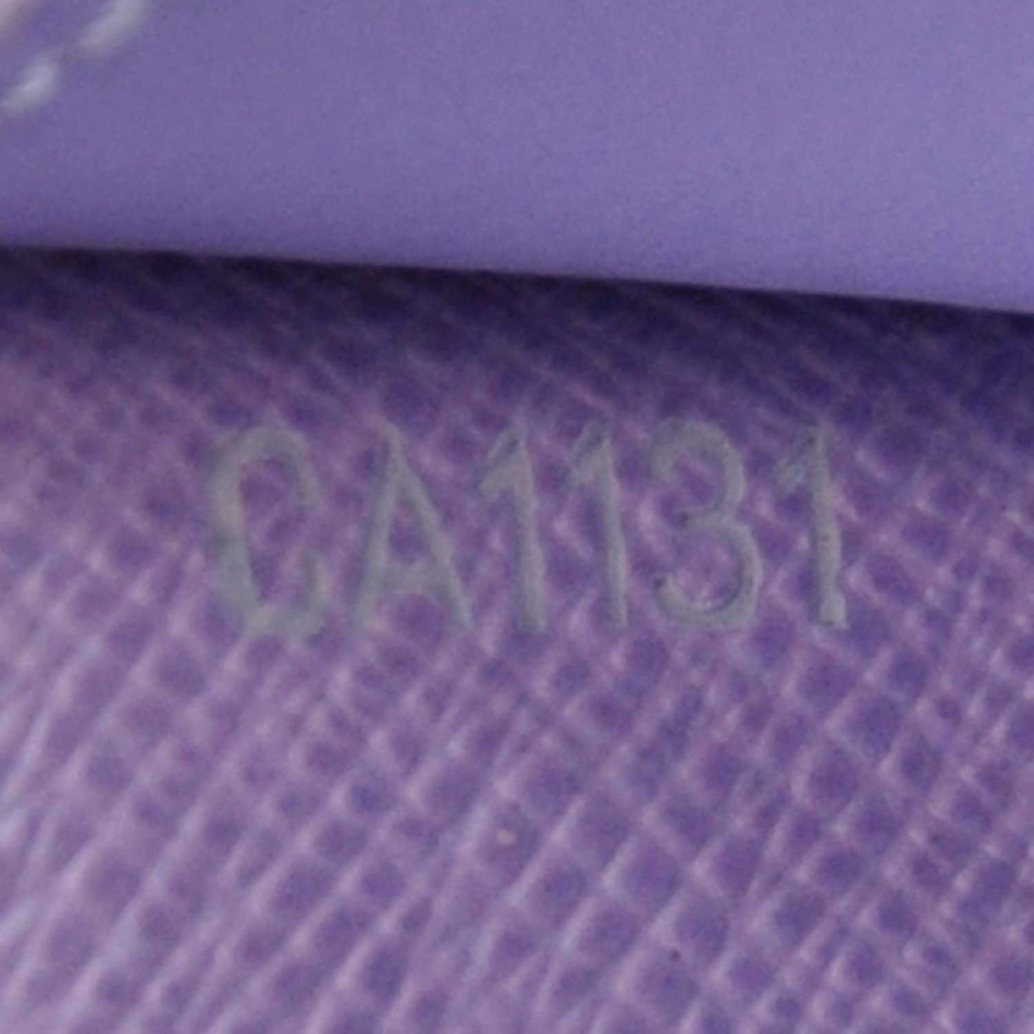 Louis Vuitton Monogram Multicolor Key Pouch Black Violet 6 of 7