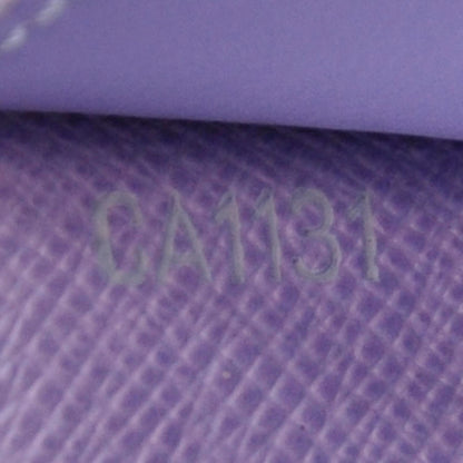Louis Vuitton Monogram Multicolor Key Pouch Black Violet 6 of 7