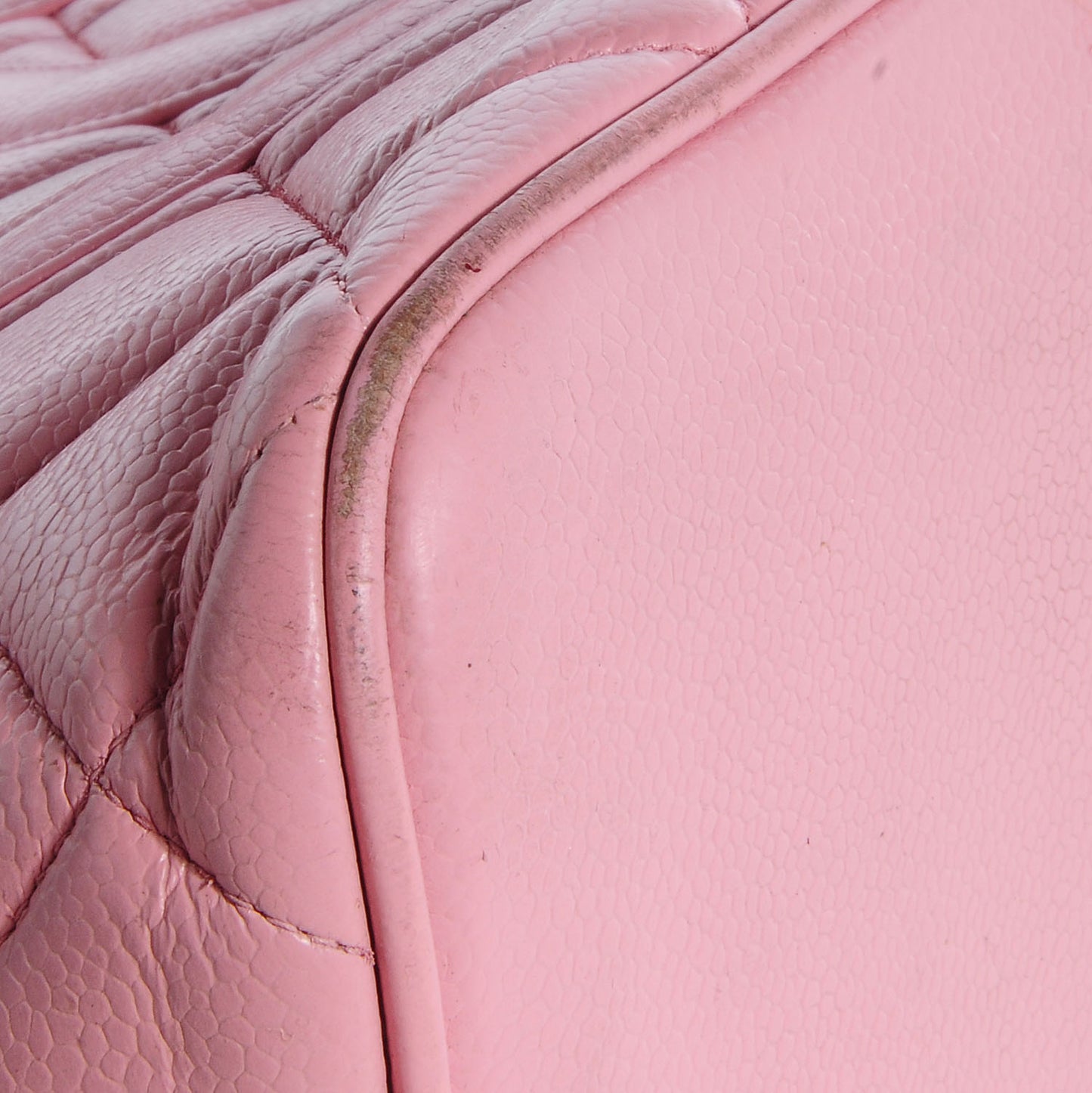 Caviar Medallion CC Tote Light Pink