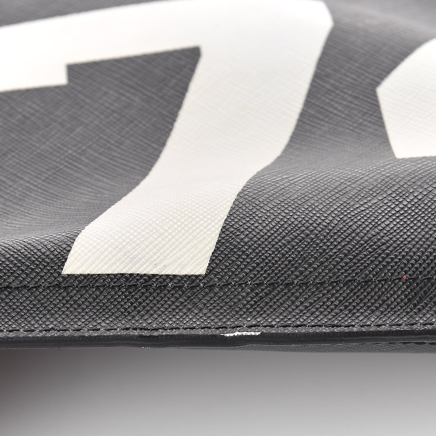 Givenchy Textured Coated Canvas Favelas Large Antigona Pouch Black 8 of 9