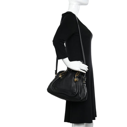 Chloe Calfskin Small Paraty Black 2 of 10