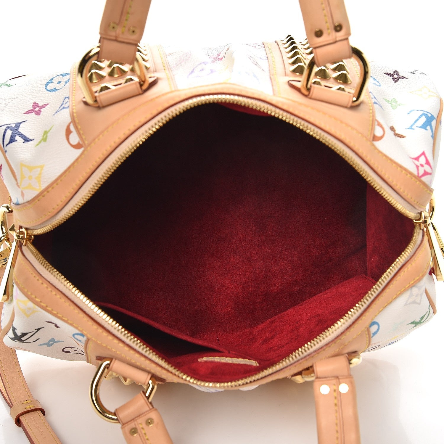 Louis Vuitton Monogram Multicolor Courtney MM White 5 of 10