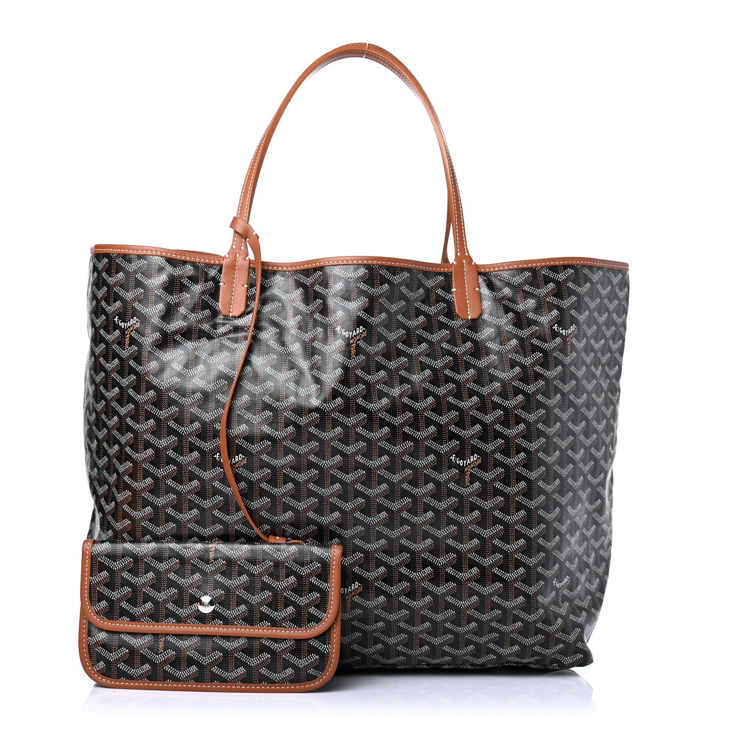 Goyard Goyardine Saint Louis GM Black Gold 1 of 4