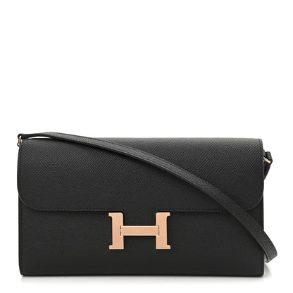 Hermes Epsom Constance Wallet To Go Black 1 of 10