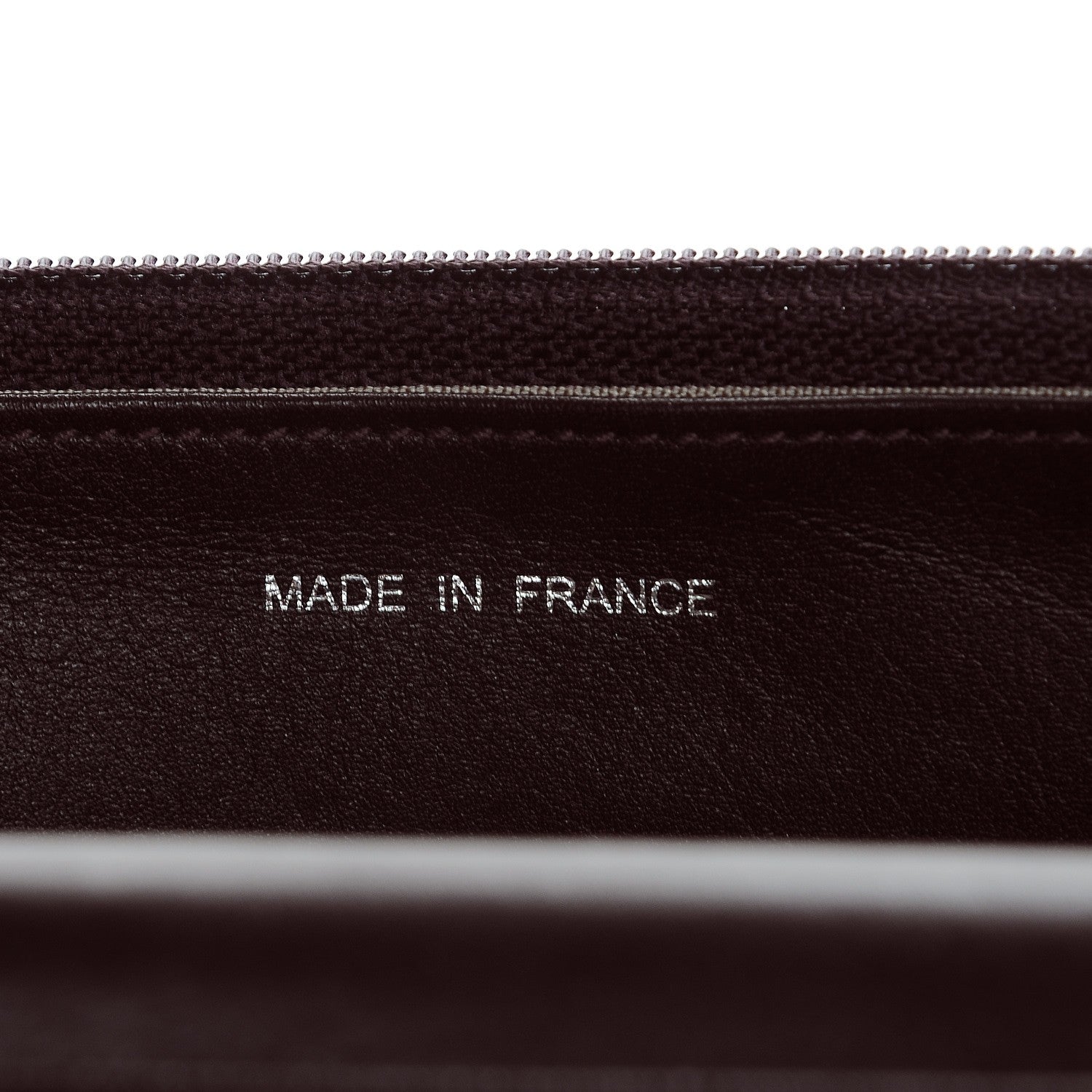 Chanel Caviar Sevruga Wallet On Chain WOC Plum 7 of 8