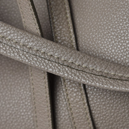 Celine Soft Grained Calfskin Small Belt Cabas Phantom Taupe 9 of 9