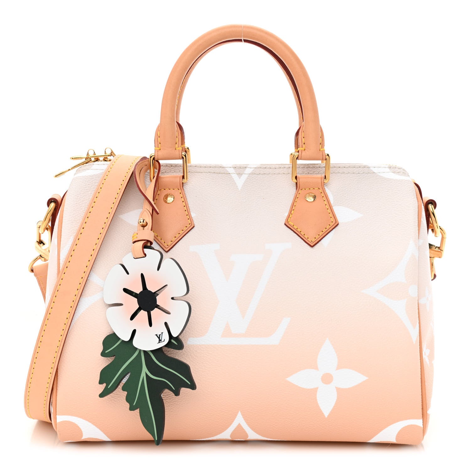 Louis Vuitton Monogram Giant By The Pool Speedy Bandouliere 25 Brume 1 of 9