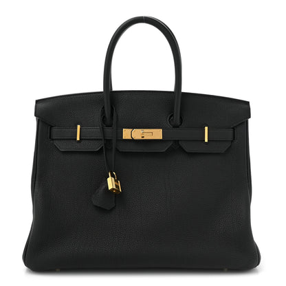 Hermes Togo Birkin 35 Black 1 of 12