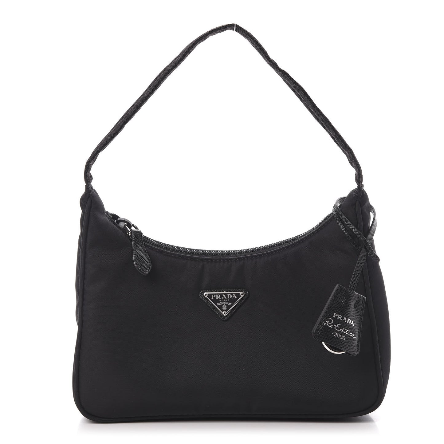 Tessuto Nylon Mini Re-Edition 2000 Bag Black
