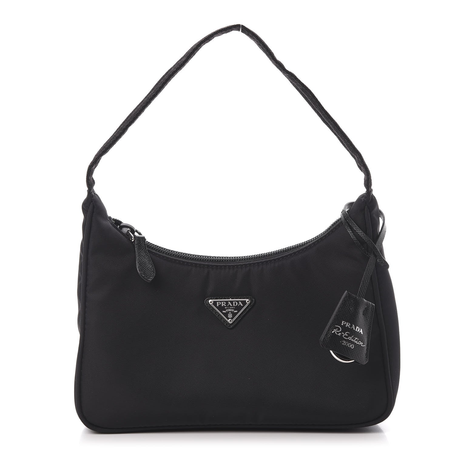 Prada Tessuto Nylon Mini Re-Edition 2000 Bag Black 1 of 11