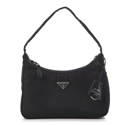 Prada Tessuto Nylon Mini Re-Edition 2000 Bag Black 1 of 11