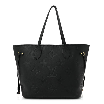Louis Vuitton Empreinte Monogram Giant Neverfull MM Black 1 of 11