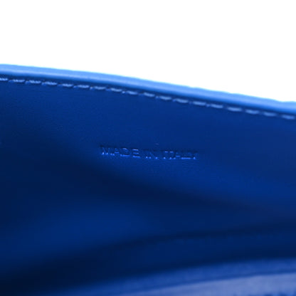 Balenciaga Shiny Calfskin Crocodile Embossed Hourglass Top Handle Bag XS Royal Blue 7 of 15