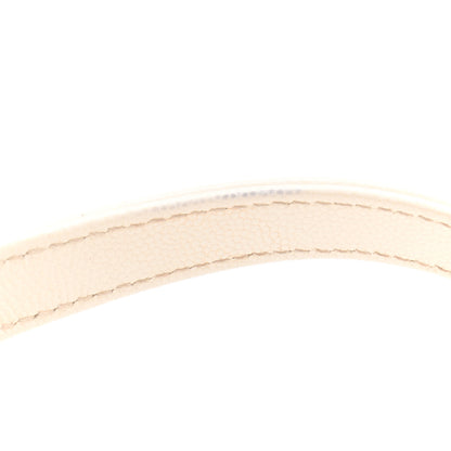 Chanel Caviar Quilted Mini Coco Handle Flap White 12 of 13