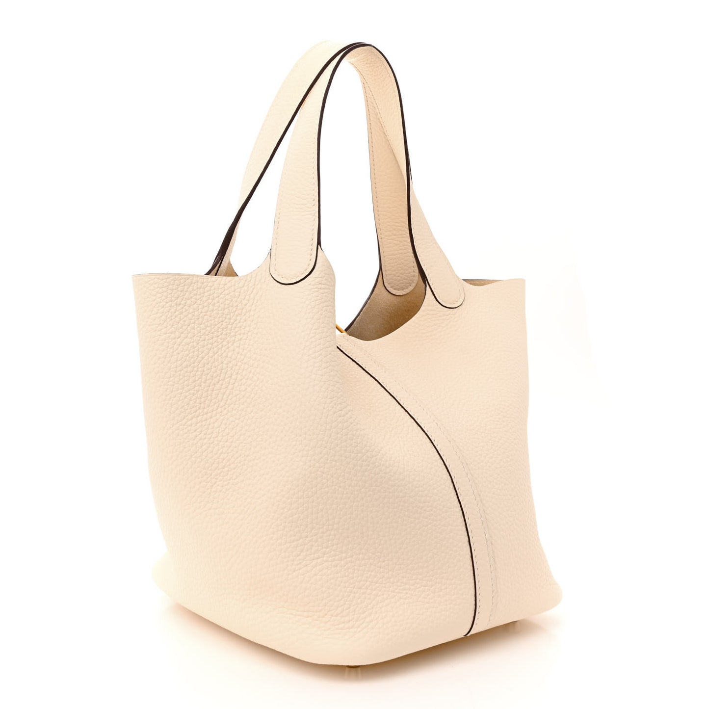 Taurillon Clemence Picotin Lock 22 MM Nata