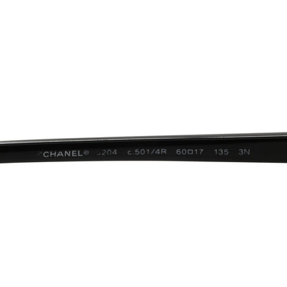 Chanel Acetate CC Sunglasses 5204 Black 5 of 8