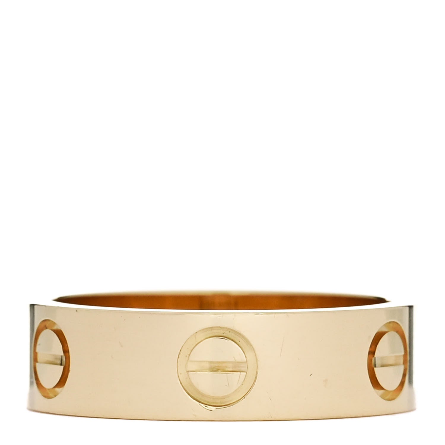Cartier 18K Yellow Gold 5.5mm LOVE Ring 54 7 1 of 5
