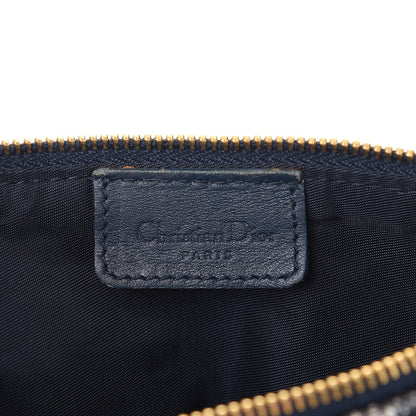 Christian Dior Monogram Mini Saddle Pochette Navy 6 of 11